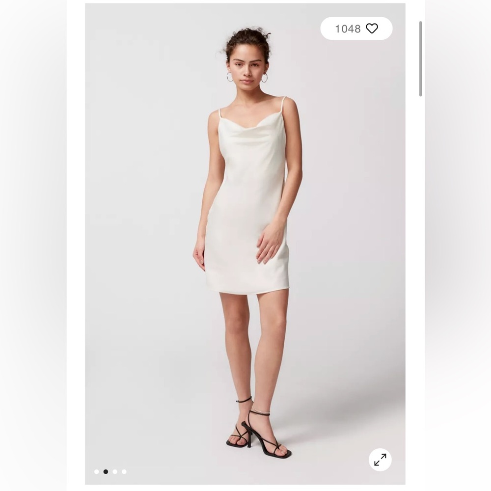 Urban outfitters cowl neck slip dress